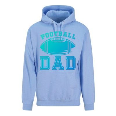 Fathers Day Football Dad American Football Player Football Gift Unisex Surf Hoodie