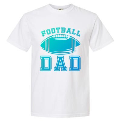 Fathers Day Football Dad American Football Player Football Gift Garment-Dyed Heavyweight T-Shirt