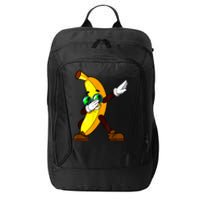 Funny Dab Fruit Lover Boy Girl Dabbing Banana City Backpack