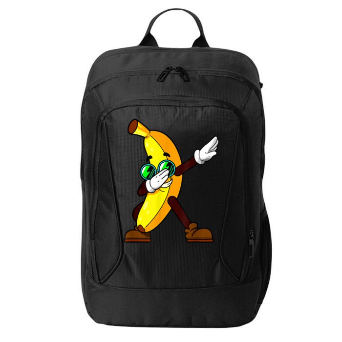 Funny Dab Fruit Lover Boy Girl Dabbing Banana City Backpack