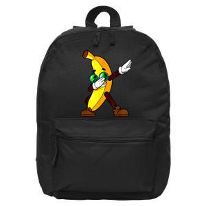 Funny Dab Fruit Lover Boy Girl Dabbing Banana 16 in Basic Backpack