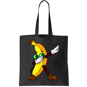 Funny Dab Fruit Lover Boy Girl Dabbing Banana Tote Bag