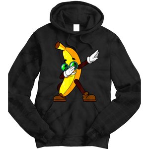 Funny Dab Fruit Lover Boy Girl Dabbing Banana Tie Dye Hoodie