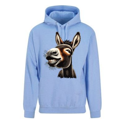 Funny Donkey Unisex Surf Hoodie