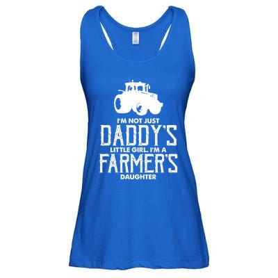 Funny Daddys Farmers Daughter Gift Ladies Essential Flowy Tank