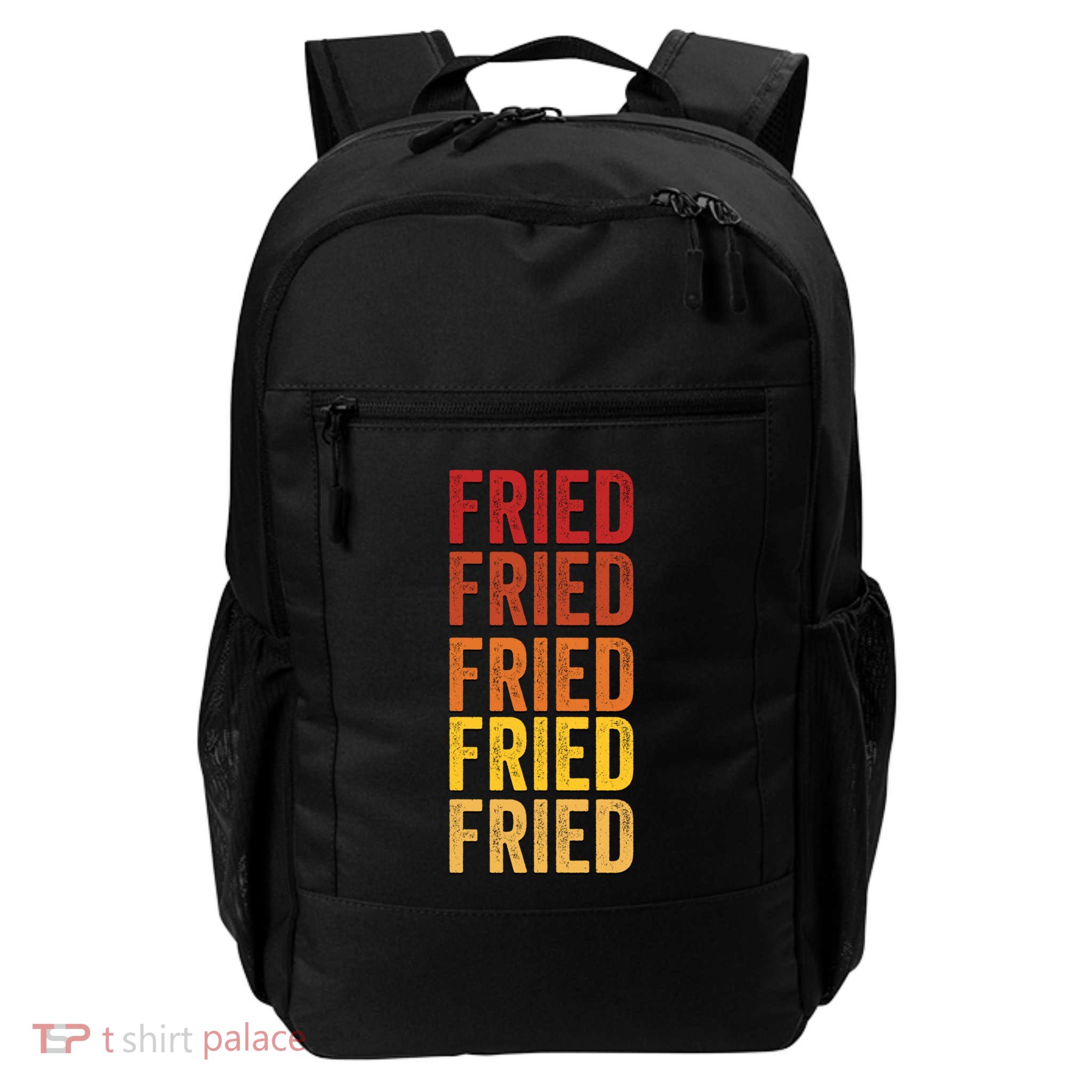 Fried Definition Fried Gift Daily Commute Backpack
