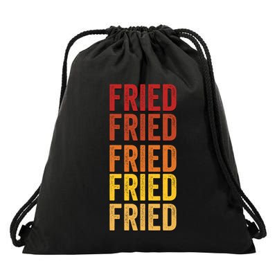 Fried Definition Fried Gift Drawstring Bag