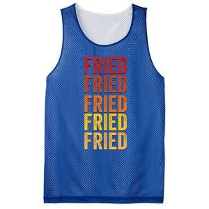 Fried Definition Fried Gift Mesh Reversible Basketball Jersey Tank