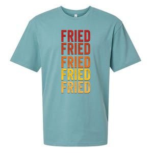 Fried Definition Fried Gift Sueded Cloud Jersey T-Shirt