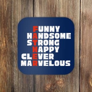 Fathers Day For Father From Son Daughter Or Wife Coaster