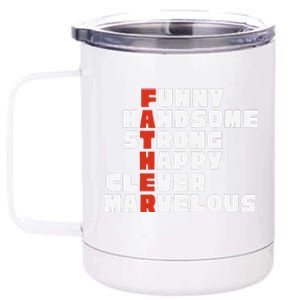 Fathers Day For Father From Son Daughter Or Wife 12 oz Stainless Steel Tumbler Cup