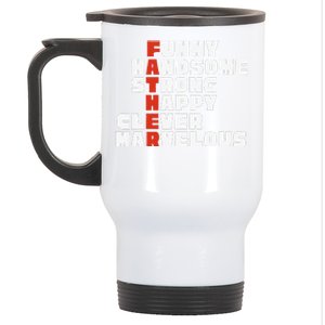 Fathers Day For Father From Son Daughter Or Wife Stainless Steel Travel Mug