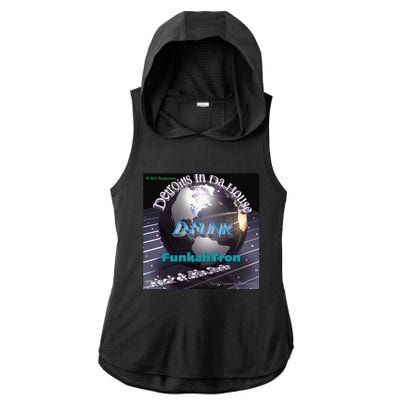 Funkahtron D Funk Ladies PosiCharge Tri-Blend Wicking Draft Hoodie Tank