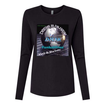 Funkahtron D Funk Womens Cotton Relaxed Long Sleeve T-Shirt