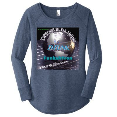 Funkahtron D Funk Women's Perfect Tri Tunic Long Sleeve Shirt