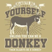 Funny Donkey Performance Shirt