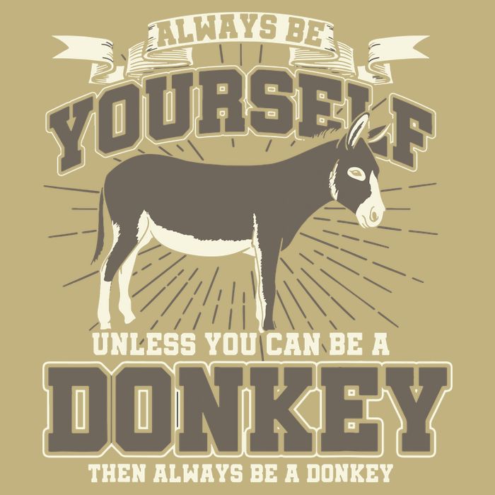 Funny Donkey Performance Shirt
