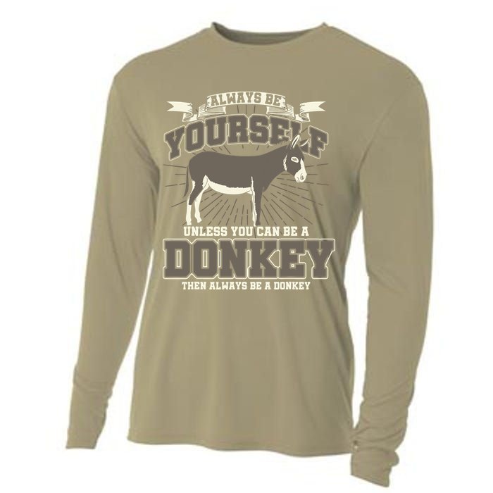 Funny Donkey Cooling Performance Long Sleeve Crew