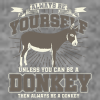 Funny Donkey 7-Panel Snapback Hat