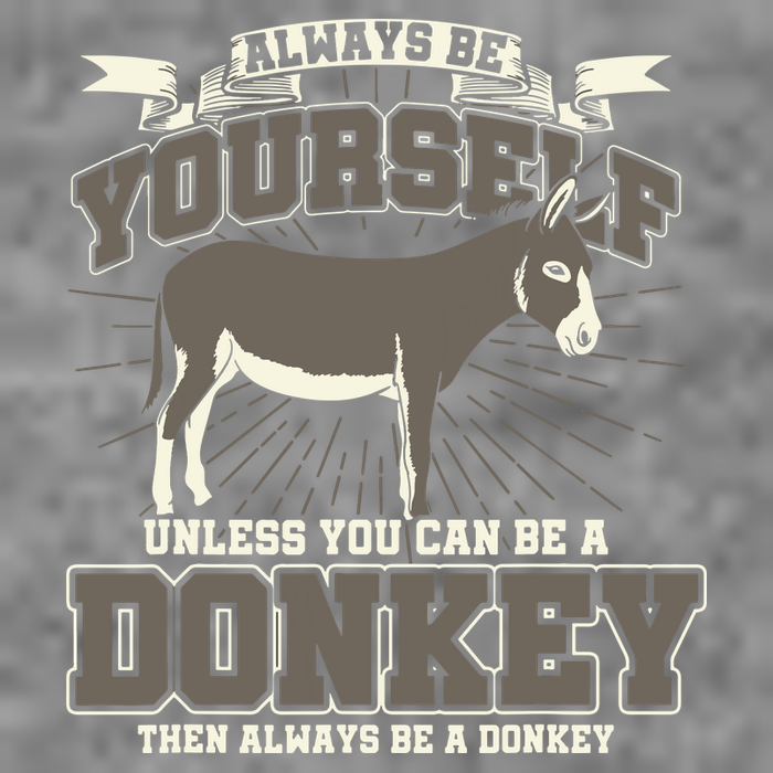 Funny Donkey 7-Panel Snapback Hat