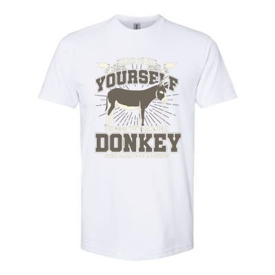 Funny Donkey Softstyle® CVC T-Shirt