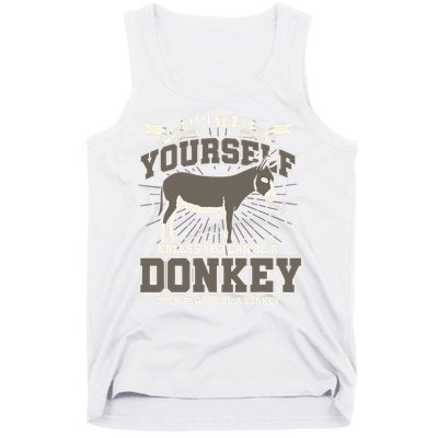Funny Donkey Tank Top
