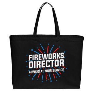 Fireworks Director Firework Director Meaningful Gift Cotton Canvas Jumbo Tote