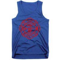 Fire Departt Fire Firefighter Emblem Halloween Costume Gift Tank Top