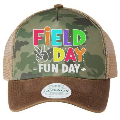 Field Day Fun Day Funny For Teacher Field Day 2025 Legacy Tie Dye Trucker Hat