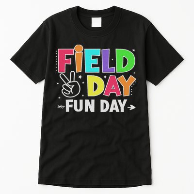 Field Day Fun Day Funny For Teacher Field Day 2025 Tall T-Shirt