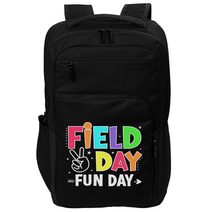 Field Day Fun Day Funny For Teacher Field Day 2025 Impact Tech Backpack