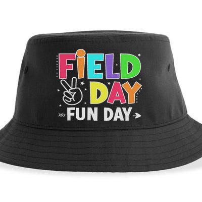 Field Day Fun Day Funny For Teacher Field Day 2025 Sustainable Bucket Hat
