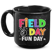 Field Day Fun Day Funny For Teacher Field Day 2025 15oz Campfire Ceramic Mug