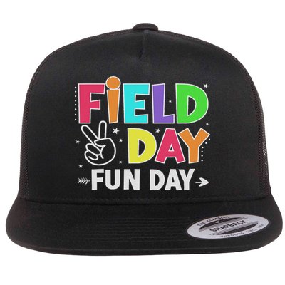 Field Day Fun Day Funny For Teacher Field Day 2025 Flatbill Hat