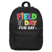 Field Day Fun Day Funny For Teacher Field Day 2025 16 in Basic Backpack