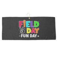 Field Day Fun Day Funny For Teacher Field Day 2025 Large Microfiber Waffle Golf Towel