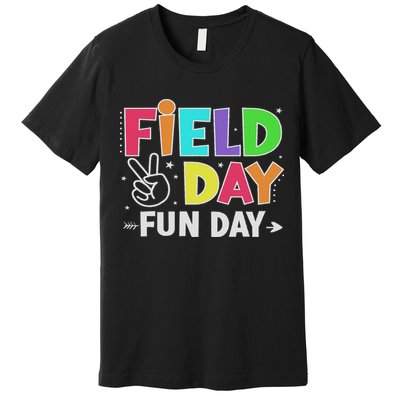 Field Day Fun Day Funny For Teacher Field Day 2025 Premium T-Shirt