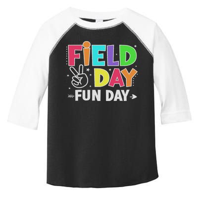 Field Day Fun Day Funny For Teacher Field Day 2025 Toddler Fine Jersey T-Shirt