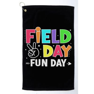 Field Day Fun Day Funny For Teacher Field Day 2025 Golf Towel