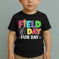 Field Day Fun Day Funny For Teacher Field Day 2025 Toddler T-Shirt