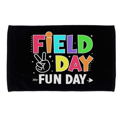 Field Day Fun Day Funny For Teacher Field Day 2025 Microfiber Hand Towel