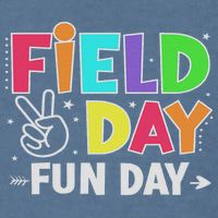 Field Day Fun Day Funny For Teacher Field Day 2025 Garment-Dyed Sweatshirt