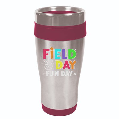 Field Day Fun Day Funny For Teacher Field Day 2025 16oz Travel Tumbler