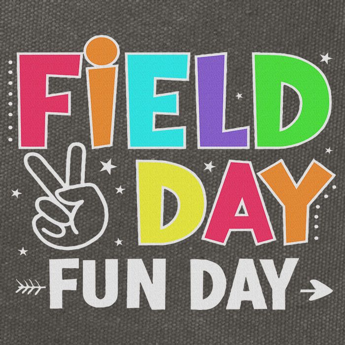 Field Day Fun Day Funny For Teacher Field Day 2025 Cotton Canvas Backpack