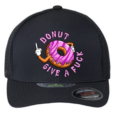 Funny Doughnut Funny Donut Flexfit Unipanel Trucker Cap