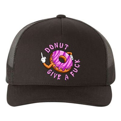 Funny Doughnut Funny Donut Yupoong Adult 5-Panel Trucker Hat