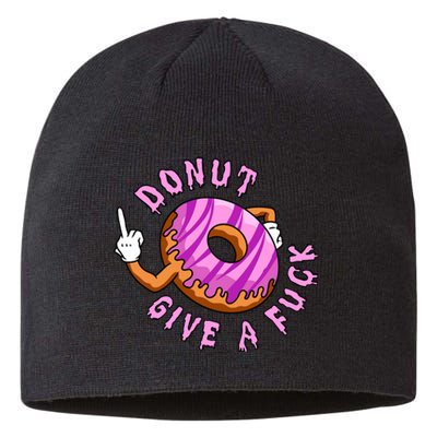 Funny Doughnut Funny Donut Sustainable Beanie