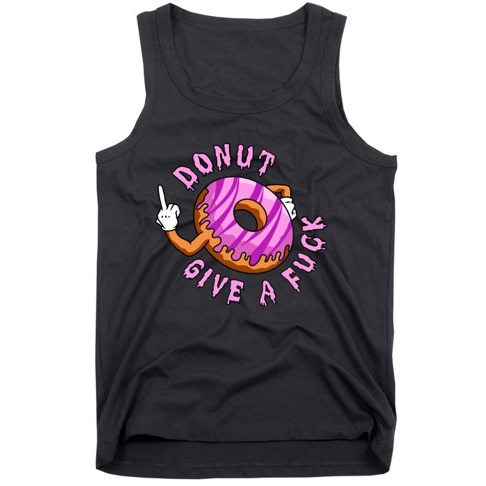 Funny Doughnut Funny Donut Tank Top