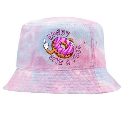 Funny Doughnut Funny Donut Tie-Dyed Bucket Hat