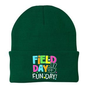 Field Day Fun Day Last Day Of School Teacher Student Knit Cap Winter Beanie